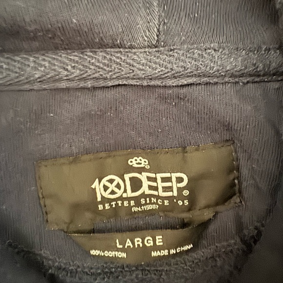 10 Deep Pullover Sweatshirt Hoodie - Picture 5 of 7